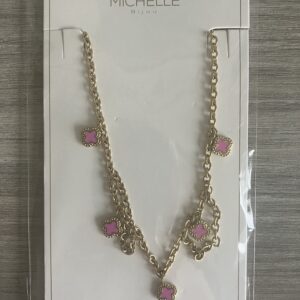 Ketting goud roze Stainless steel