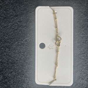 Armband goud dubbel stainless steel